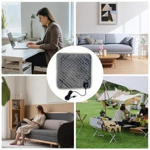 Blankets Electric Blanket Winter Heated Pad Universal Foot Fast Heating Sheet Multifunctional Body Warmer With Extension Data Cable