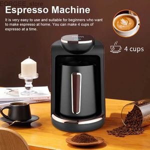 Caffetterie di caffè Houseelin da 250 ml di caffè elettrico/caffettiera Y240403