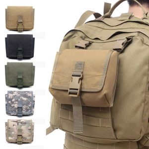 Torby na zewnątrz wojskowy taktyczna torba w talii sportowa wisząca torba Edc Molle Tool Tool Pack Pack Akcesorium Pasek Pasowy Torebka narzędzi