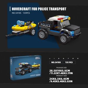 City Police Rescue Vehicle Series Bloco de construção Swat
