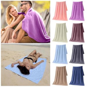 Towel Microfiber Beach Super Lightweight Bath Sandproof Blanket Multi Purpose Towels For Women Mini Hand