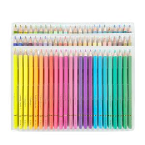 Pencils Brutfuner 12/50/72 Colori Macaron Pastel Colorate Matite Schizzo Schizzo Dranaggio Matita per olio Matita per le forniture d'arte per studenti