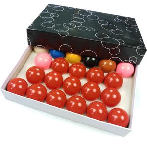 Jassinry 22pcs/setスヌーカーボールの完全な完全なセット7colors 52.5mm樹脂プールスヌーカーテーブルボールビリヤードアクセサリー240327