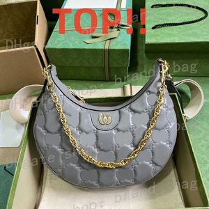 10A najwyższej jakości designerska torba na ramię 27 cm Mała Lady Crossbody Torka oryginalna skórzana torebka z pudełkiem G059 FedEx wysyłanie