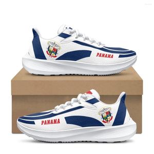 Scarpe casual Arrivi Scarpe sportive Stampa bandiera Panama Design di lusso Sneakers durevoli Lavoro all'aperto Calzature antiscivolo Imag personalizzata