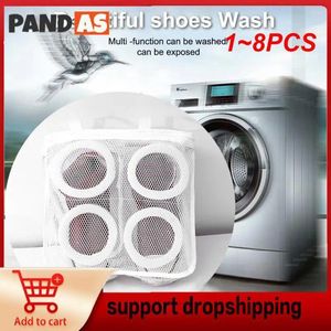 Laundry Bags 1-8PCS Washing Machine Shoes Bag Travel Shoe Storage Portable Mesh Anti-deformation Protective Clothes
