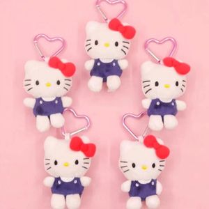 10cm love button kitten plush toy pendant doll suitable for men and women backpack travel bag pendant accessories