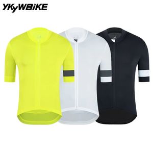 YKYWBIKE Cycling Pro team Summer Sleeve Man Downhill MTB Bicycle Clothing Ropa Ciclismo Maillot Quick Dry Road Bike Shirt 240403