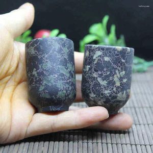 Xícaras de chá flores de ameixa natural jade chá