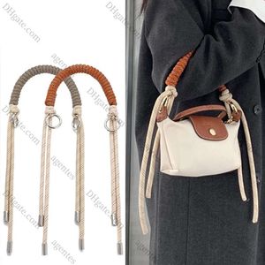 DIY el yapımı dokunma tote torbası kayış mini torba dokuma kayış torbası dönüşüm torbası aksesuarları için 1pc torba kayış