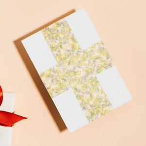 Geschenkverpackung kleiner Rosengurt Stickerei Stoff DIY Bastel Gaze Die nähte Stickmaterial Kleid Kleidung