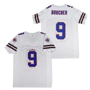 Bobby Boucher 9 The Waterboy Adam Sandler Movie Mud Dogs Bourbon Bowl Jersey 240321