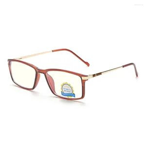 Sonnenbrille Retro Rechteck Blue Light Filter Brille für Männer Frauen Augenschutz Computer 72024