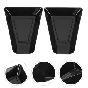 Bowls 2 PCS Coffee Bean Display Tray Plastic Trays Roasted Beans Plate Small Size Cafe Use Shop Child Measuring Storage