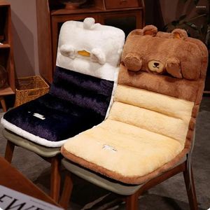 Pillow Plush Seat Ultra-thick Super Soft Cartoon Stuffed Chair With Backrest Wear Resistant Comfort For Cute