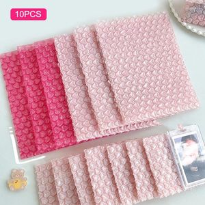 Storage Bags 10pcs Heart Shaped Bubble Mailers Padded Envelopes Packaging For Business Shockproof Bag