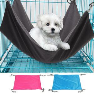 Cat Carriers Hammock Bed Hanging Pet Cage Soft House Cushion Mat Summer Cooling Basket Tapestry Accessories