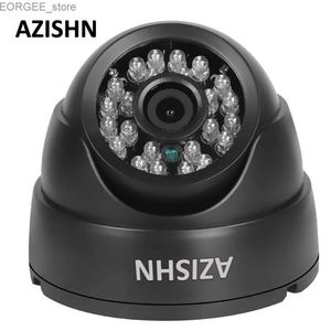 Other CCTV Cameras AZISHN Hot Selling 700tvl/1000TVL CMOS with IR-CUT 24IR night vision Color analog camera Indoor Security Dome CCTV Camera Y240403