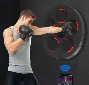 Inteligente Bluetooth Music Boxing Wall Target Music Boxing Machine Trainer Sports Sports Sports Home Sports