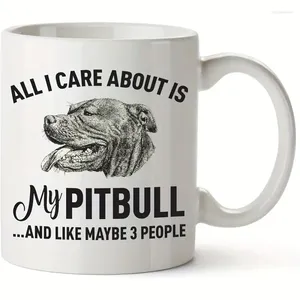 Kupalar 11oz evcil köpek kahve fincanı sadece benim pitbull su yaz ve kış içkisi doğum günü hediye tatili umurumda