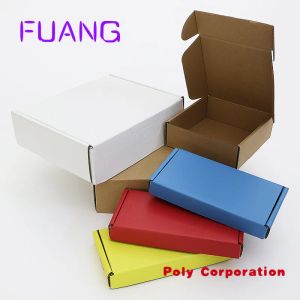 Mailers Custom Customized Recycled Matte Black Printing Corrugated Cardboard Carton Mailer Shipping Mail Boxpacking box for small busin