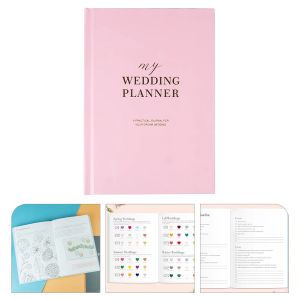 Notebooks Wedding Book Portable Planner Bridal Shower Gift Favors Organizator Notatnik Bride Paper Romantic A5 Binder