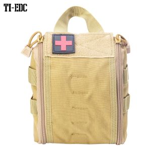 Сумки охота на выживание первой помощи, военнослужащая в пакете Molle Tactical Taiste Bag Outdoor Sos Army Medical Kit рюкзак для пояса рюкзак для пояса пояса