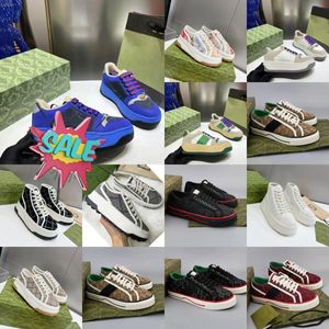 2024 Fashions Tennis Sneakers Дизайнерские обувь G Обувь Casual Mens Mens Flat The Law High и Low -Top Lose 1977S Грязная обувь размер 36-45