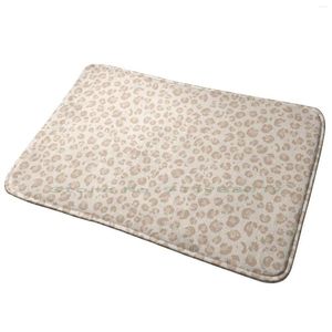 Teppiche Beige Animal Print Home Decor von Erin Kendal Eingangstür Matte Teppich Leoparden Licht subtil