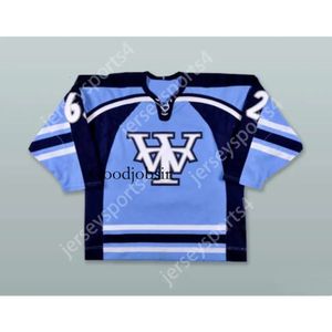 Gdsir Custom ALEX GOUPIL 62 ITA THUNDER LIGHT BLUE HOCKEY JERSEY NOVO Top Ed S-M-L-XL-XXL-3XL-4XL-5XL-6XL