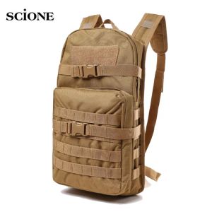 Bolsas Molle System Bicycle Baccle Military Exército Backpack Camping Riding Travel Rucksack Molle Sacos táticos Caminhar ciclismo ao ar livre XA117A