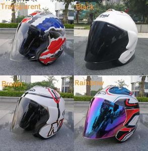 Motocicleta Half Capacete Visor Ajuste para Capacetes Arai Motorbike295S2041286