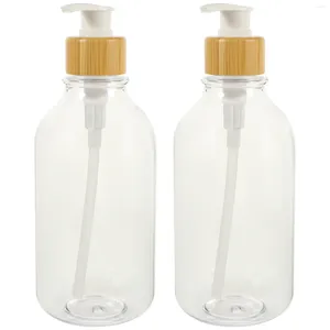 Дозатор для жидкого мыла, 2 шт. в бутылках, дорожные пластиковые многоразовые контейнеры для шампуня, ванная комната для домашних животных
