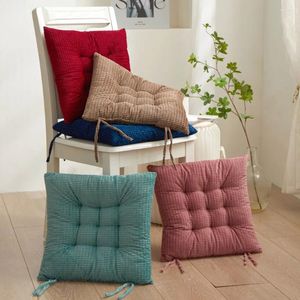Pillow milho grão de nove pinos cadeira de mesa de aluno sofá tatami inverno cor sólida cor simples.