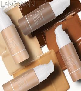 Langmanni 30 ml flytande foundation mjuk matt concealer 13 färger primer bas professionell ansikte make up foundation contour palette3081462