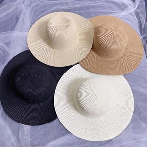春/夏の広い帽子の大きなイーブサンハット日焼け止めホリデービーチレジャー