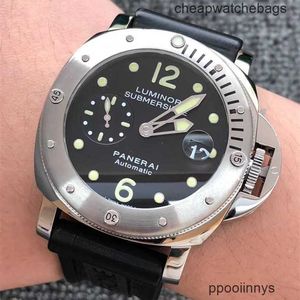 Paneraiss Luxury Wristwatches Submersible Watches Swiss Technology 44mm Limited Submarine PAM01024 Automatisk mekanisk mensvattentät designer rostfritt St