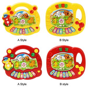 Baby Musical Toy mit Tier Sound Kids Klavier Keyboard Elektrische Musikinstrument Frühes Bildungsspielzeug für Kinder