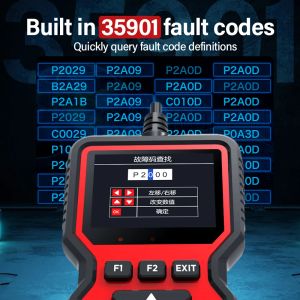 OBD2 Scanner Live Data v519 Профессиональный механик Диагностический код инструмент чтения инструмент очистки кода неисправности чтения автомобильного сканера Автомобильное сканер