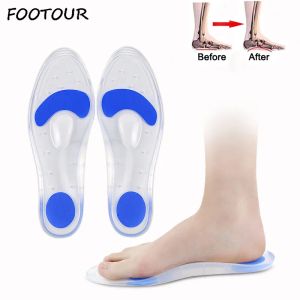 Toylar Footour Medical Silikon Jel Toylar Ortopedi Soyunları Düz ​​Ayaklar Arch Destek Ayakkabı Pad Topuk Ağrısı Plantar Fasiit Pad