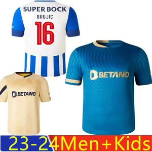 23 24 FC Portos soccer jerseys Dragon Fans player version 2024 CAMPEOES PEPE SERGIO OLIVEIRA MEHDI LUIS DIAZ MATHEUS goalkeeper football shirt Kids kits