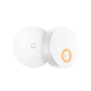 Doorbell Linptech WiFi Kendi Kendinden Çekme Kablosuz Kapı Zili Yok Kablolama Poweroff Bellek Alışkanlığı Mijia App Smart Control ile Çalışır