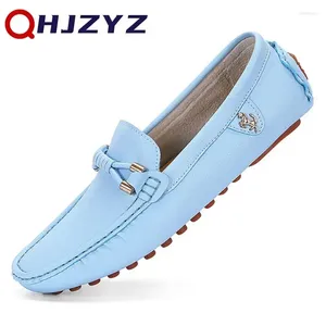 Casual Schuhe Lederlaafer für Männer handgefertigte Mokassins Flats Luxus bequeme Herren Größe 47 Zapatos Hombre