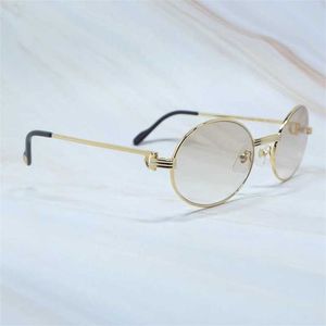 2024 fashion OFF Luxury Designer New Men's and Women's Sunglasses Off Men Fashion Street Protect Vintage Round Metal Classic Shades Fill Prescription