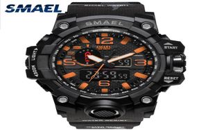 Orange Camouflage Military Uhren SMAEL Brand Watch Digital LED Armbandwatch Sport 1545B Mens Watch Luxuryclock Männer Militärarmee5029982