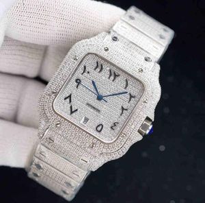 2022 Diamond Mens Watch Automatic Mechanical Sapphire Watch 40mm Busins Wristwatch Stainls Steel Belt Montre De Luxe Giftsgax3 dia5604961