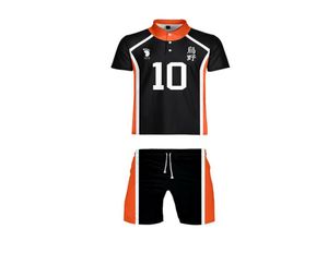 Anime Haikyuu Cosplay Costume Karasuno High School Volleyball Club Tshirt and Shorts Outfit Casual Sportswear Jerseys Uniform6953936