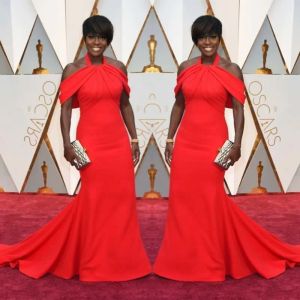 Vestidos 2017 Oscar Celebrity Night Vestes Plus Size Halte