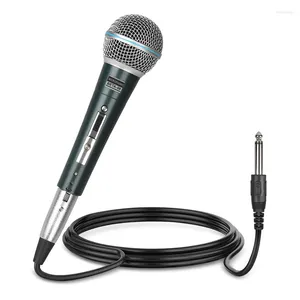 Microphones 6.35Microphone Speaker Microphone Wired Dynamic KTV Conference Performance Lecture Use Karaoke