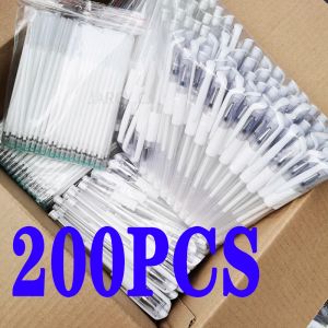 Máquina 200pcs Marcador de sobrancelha Tattoo Microblading Pasta branca de caneta branca para testa